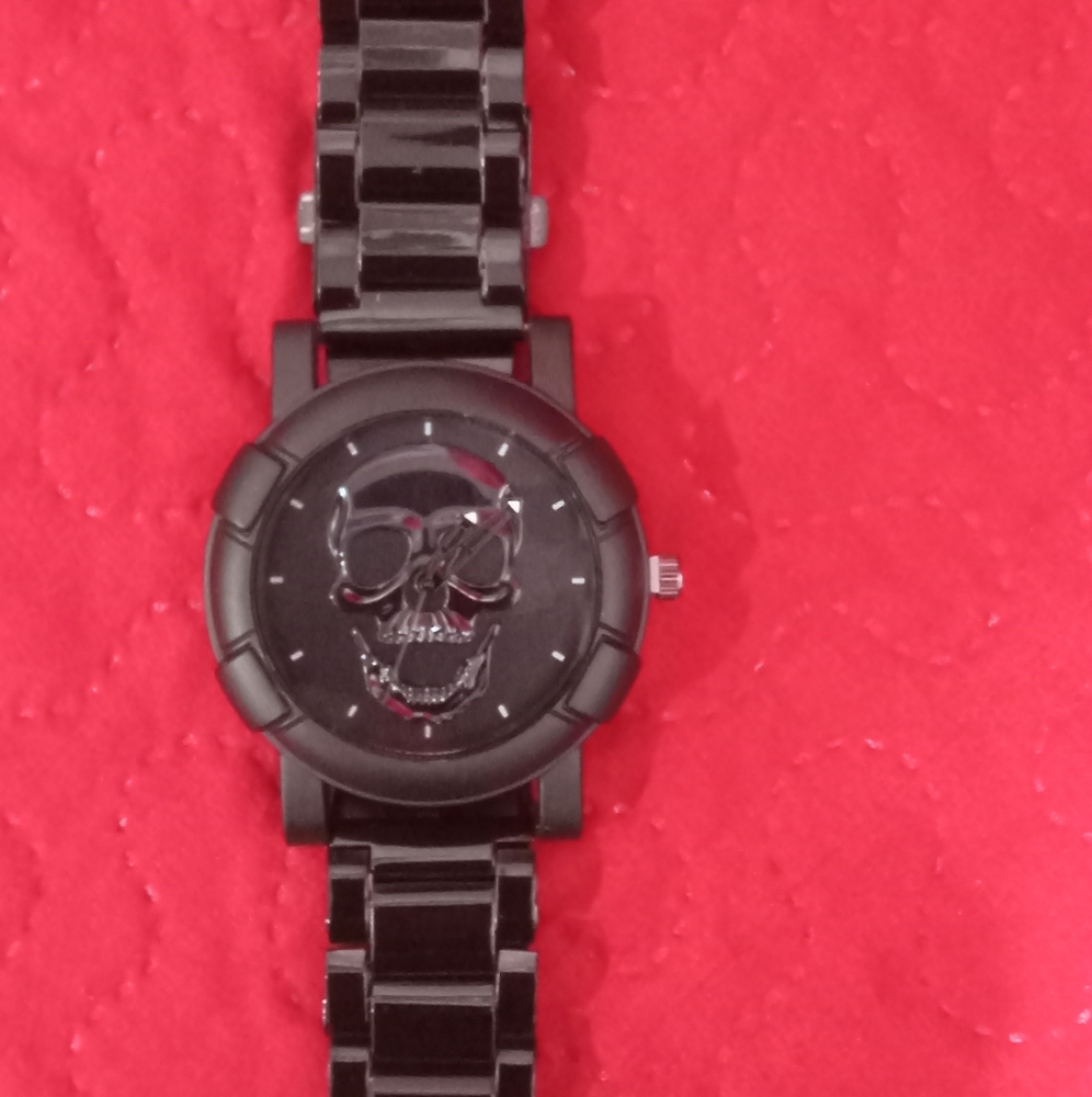 Men's Luxury Skull Watch